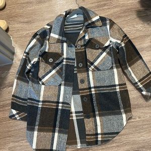 Plaid shacket